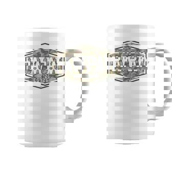 Pawpaw Est 2026 First Grandpa Fathers Day New Pawpaw Camo Coffee Mug | Seseable FR