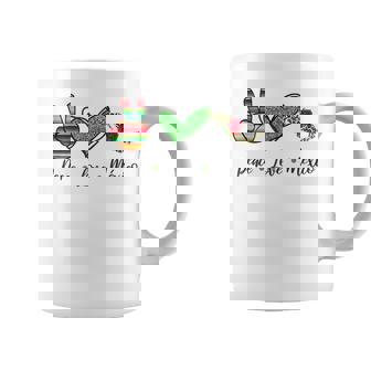 Peace Love Mexico Mexican Souvenir Mexico Reminder Tank Top Coffee Mug | Mazezy