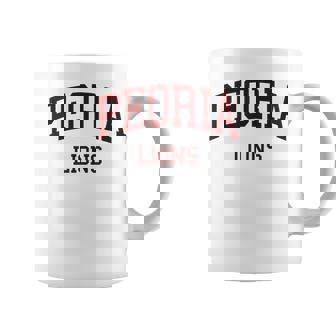Peoria High School HS Peoria IL Retro Coffee Mug | Mazezy