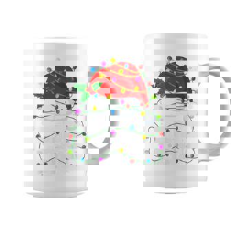 Pepe Claus Christmas Santa Hat Lights Pajama Xmas Coffee Mug | Mazezy