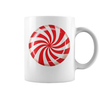 Peppermint Candy Christmas Holiday Coffee Mug - Thegiftio UK