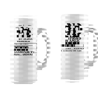 PhD Doctorate Graduate Degree Loading Coffee Mug | Mazezy