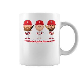 Philadelphia Baseball Players Body Trio Mlbpa Coffee Mug - Thegiftio UK