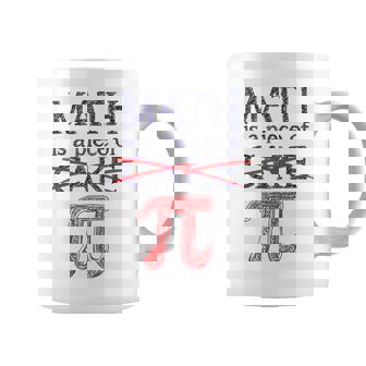 Pi Day Math Is A Piece Of Cake ファニーtシャツ 314用 コーヒーマグ - Kawaiitshirt