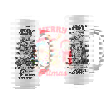 Pitbull Mom Pittie Mom Christmas Xmas Vibes Merry Pitmas Coffee Mug | Mazezy