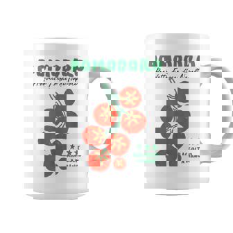 Pomodoro Napoli Italian Handpicked Tomato Retro Foodie Food Coffee Mug - Monsterry