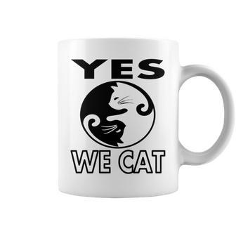 Pour Amoureux Des Chats Miau Idée Cadeau Manche Longue Tasse - Cadeauxyz