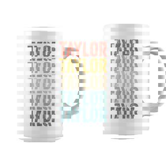 Prénom Rétro Enfants Fans Hommes S Taylor Tasse - Cadeauxyz