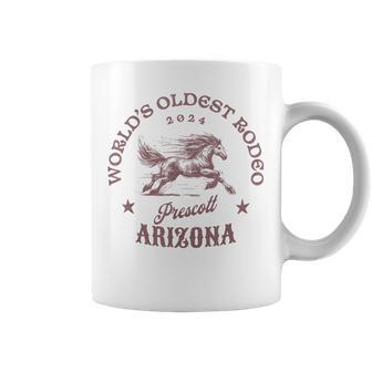 Prescott Arizona World's Oldest Rodeo 2024 Coffee Mug - Thegiftio
