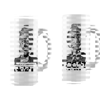 President Trump Goat USA Graphic Print Coffee Mug - Monsterry