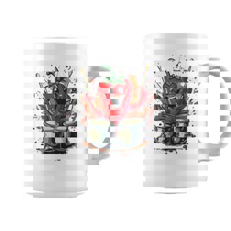 Pretty Paprika Drummer For Drumming And Chili Lovers Premium Coffee Mug | Mazezy