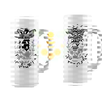 Protect The Buzz Save Bees For Beekeepers & Nature Lovers Coffee Mug | Mazezy