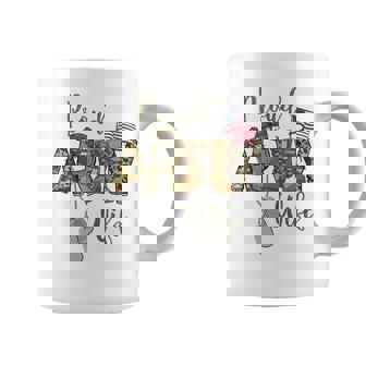 Proud Army Wife Military Wife With Dog Tag US Flag Tank Top Coffee Mug | Mazezy