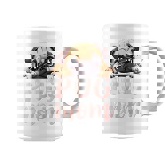 Pug Mom Dog Pug Mama Cute Puppy Coffee Mug | Seseable UK