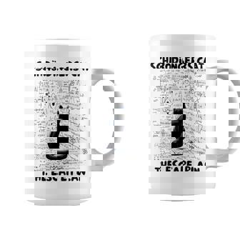 Quantum Physics Teacher Schrodinger's Cat The Escape Plan Coffee Mug | Seseable CA