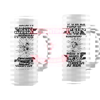 Raise Your Hand Slap Yourself Hobby Inventing Coffee Mug | Mazezy