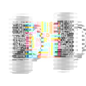 Read More Books Library Reading Literature Book Lover Nerd Coffee Mug | Seseable FR