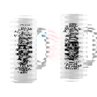 Reaper PTSD My Demons Know I Fight Mental Health Awareness Coffee Mug | Mazezy