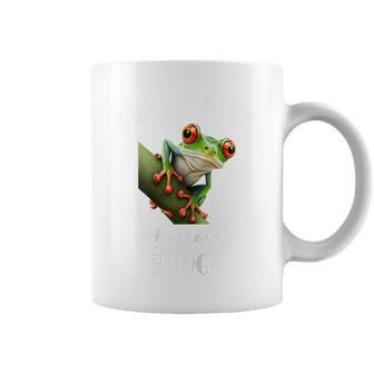 Red Eyed Tree Frog Just A Girl Who Love Rainforest Amphibian Coffee Mug - Thegiftio UK
