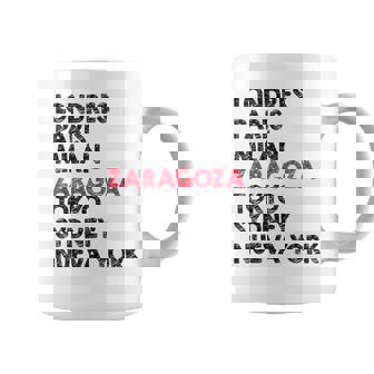 Regalo Para Los Residentes Zaragoza O Turistas Taza de café - Regaloses