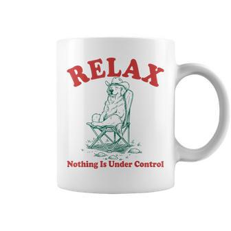 Relax Nothing Is Under Control Chill Golden Retriever Coffee Mug - Thegiftio UK