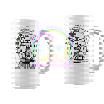 There's A Great Big Beautiful Tomorrow Theme Park Carousel Coffee Mug - Monsterry