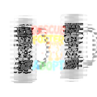Rescue Foster Adopt Minimalist Pet Coffee Mug | Mazezy