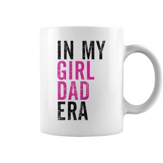 Retro In My Dad Girl Era Father's Day Christmas Coffee Mug - Thegiftio UK