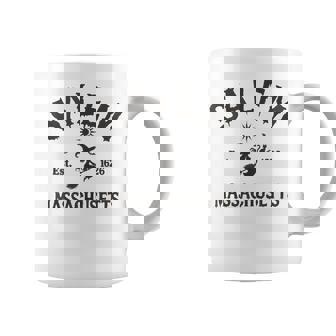 Retro Salem Massachusetts MA Vintage Halloween Witch Costome Tank Top Coffee Mug | Mazezy