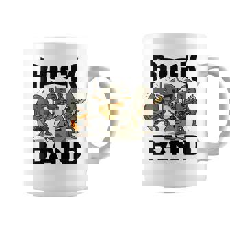 Rocks Band Rock Concert Drums Guitar Music Lover Coffee Mug | Seseable UK