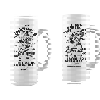 Rocky Mountain National Park Colorado USA Retro Nature Coffee Mug | Mazezy