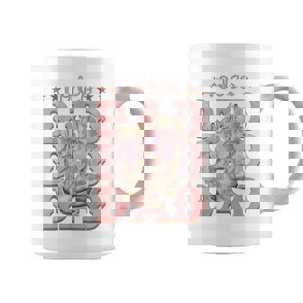 Rodeo Dad Pink Boots Coquette Cow-Girl Birthday Party Coffee Mug | Mazezy