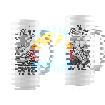 Rolling Fatties Tuxedo Cat Breed Mom Dad Kitten Retro Coffee Mug | Seseable FR