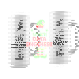 Santa's Favorite Data Engineer Elf Family Xmas Tri-Blend Coffee Mug | Seseable CA