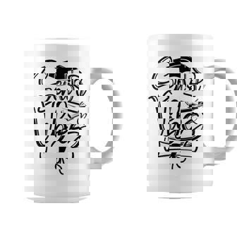 That Says Senior Vibes Graduation Diploma School Spirit Coffee Mug | Mazezy