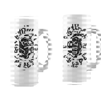 Senior Father Volleyball Senior Dad 2026 Volleyball Last Set Coffee Mug | Mazezy