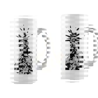 Shameful Politics Meme Crying Statue Of Liberty Coffee Mug | Mazezy