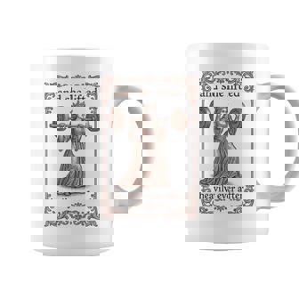 She Lifted Heavily Ever After Barbell Lifting Medieval Woman Coffee Mug | Mazezy