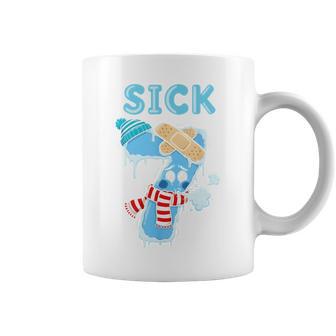 Sick Seven Number 7 Christmas Winter Ice Snow Sick 7 Coffee Mug - Monsterry