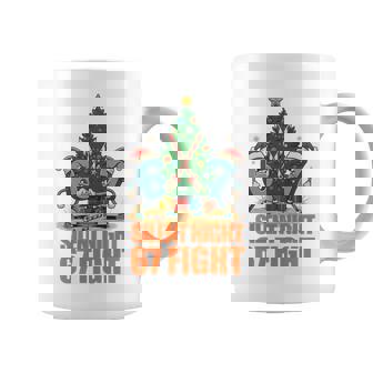 Silent Night Fight 67 Six Seven Tri-Blend Coffee Mug | Mazezy