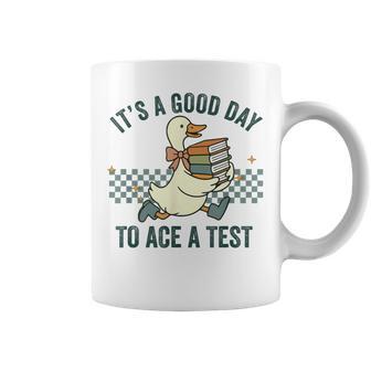 Silly Goose Its A Good Day To Ace A Test Students Coffee Mug - Thegiftio UK