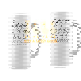 Silly Goose On The Loose Silly Gang Just A Sassy Goose Coffee Mug | Mazezy