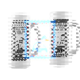 Silly Postal Goose On The Loose Postal Worker Mail Delivery Coffee Mug | Mazezy