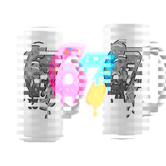 Six Seven Ice Cream Drip Dripping Number 67 Coffee Mug | Mazezy