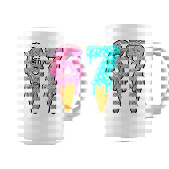 Six Seven Ice Cream Drip Gen Alpha Slang 6 7 Trending Meme Coffee Mug - Thegiftio