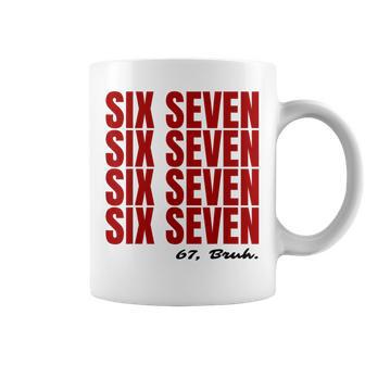 SIX Seven Thank You Shopping Bag 67 Bruh Kids Coffee Mug | Mazezy