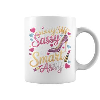 Sixty Sassy And Bit Smart Assy Bday Coffee Mug - Thegiftio UK