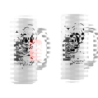 Skeleton Drink Still Death Coffee Mug | Mazezy