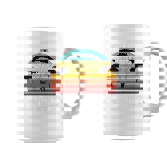 Skydiving Bucket List Parachuter Retro Base Jumping Premium Coffee Mug | Mazezy