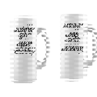 Smash The Garlic & Patriarchy Feminist Meme ON Back Coffee Mug | Mazezy